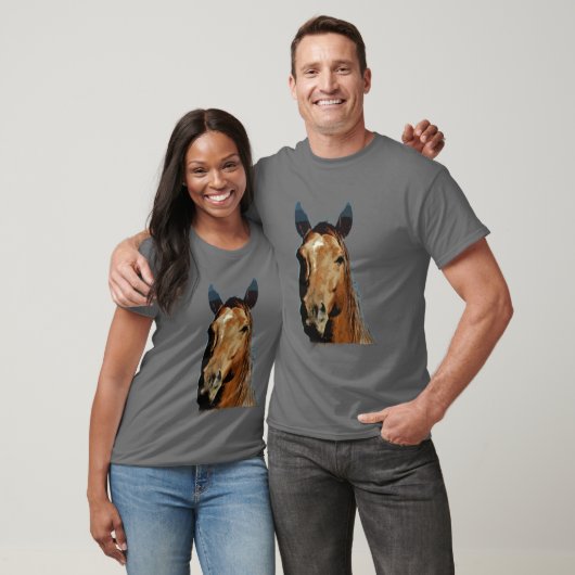 Horse Portrait T-shirt (Unisex)
