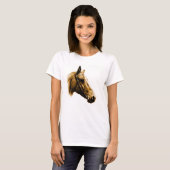 Horse Portrait T-shirt (Voorkant volledig)