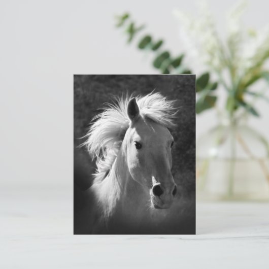 Horse Portrait V Briefkaart (Staand voorkant)