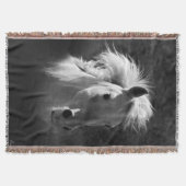 Horse Portrait V Deken (Voorkant)