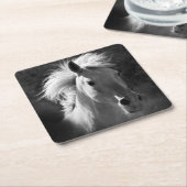 Horse Portrait V Kartonnen Onderzetters (Schuin)