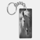 Horse Portrait V Sleutelhanger (Voorkant Links)