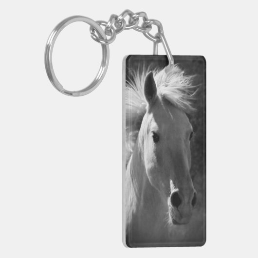 Horse Portrait V Sleutelhanger (Voorkant Links)