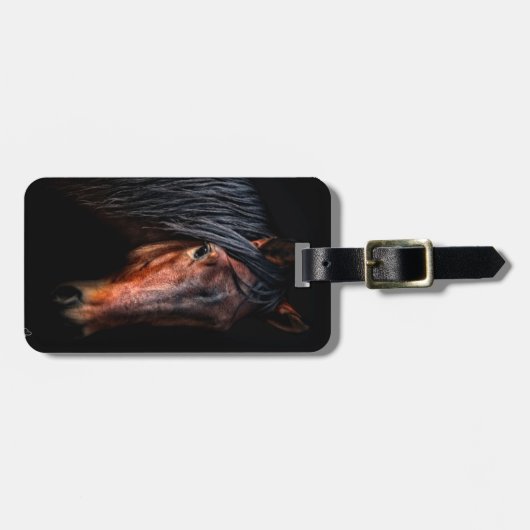 Horse Portrait VII Bagagelabel (Voorkant horizontaal)