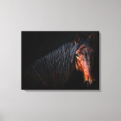 Horse Portrait VII Canvas Afdruk (Voorkant)