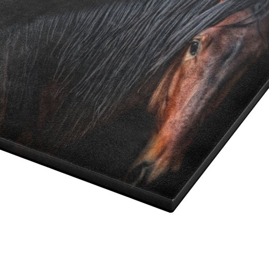 Horse Portrait VII Snijplank (Hoek)