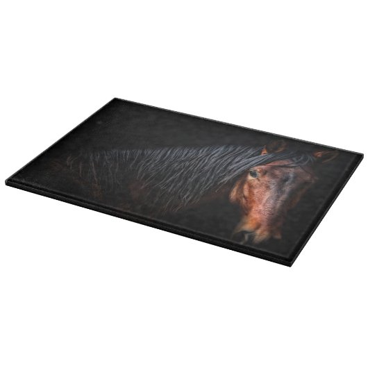 Horse Portrait VII Snijplank (Hoek)