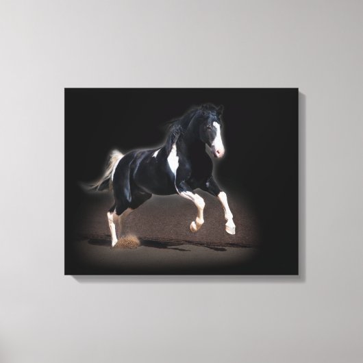 Horse portret VIII Canvas Afdruk (Voorkant)