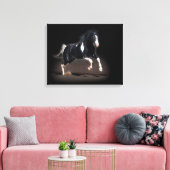 Horse portret VIII Canvas Afdruk (Insitu (Woonkamer))