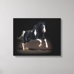 Horse portret VIII Canvas Afdruk