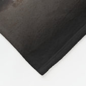 Horse portret VIII Fleece Deken (Hoek)