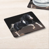 Horse portret VIII Kartonnen Onderzetters (Schuin)