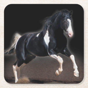 Horse portret VIII Kartonnen Onderzetters