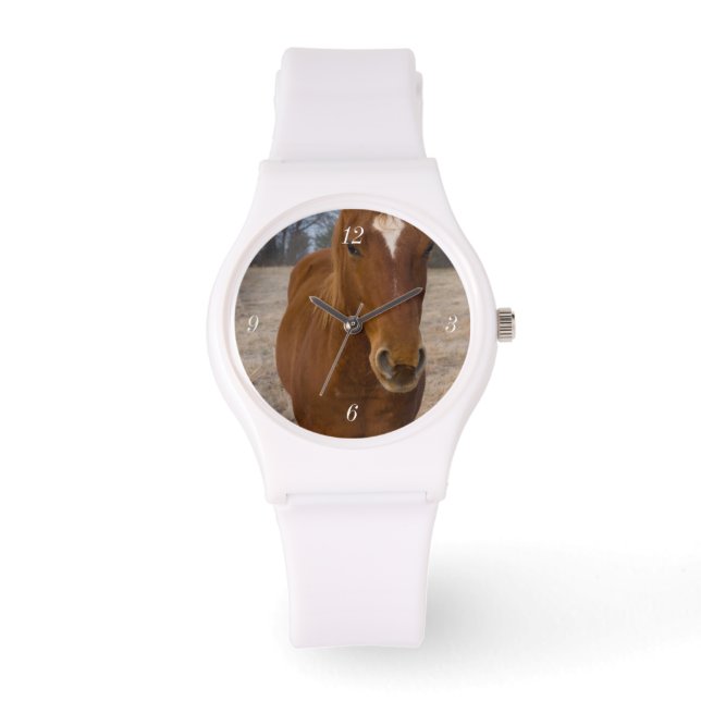 Horse pose horloge (Voorkant)