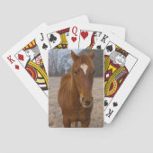 Horse pose pokerkaarten (Achterkant)