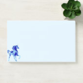 Horse Post it Notes - blauw (Kantoor)