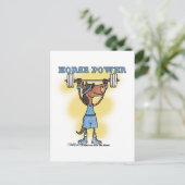 Horse Power Briefkaart (Staand voorkant)