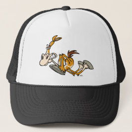 Horse Power cartoon trucker hoed Trucker Pet