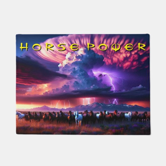 Horse Power Deurmat (Voorkant)