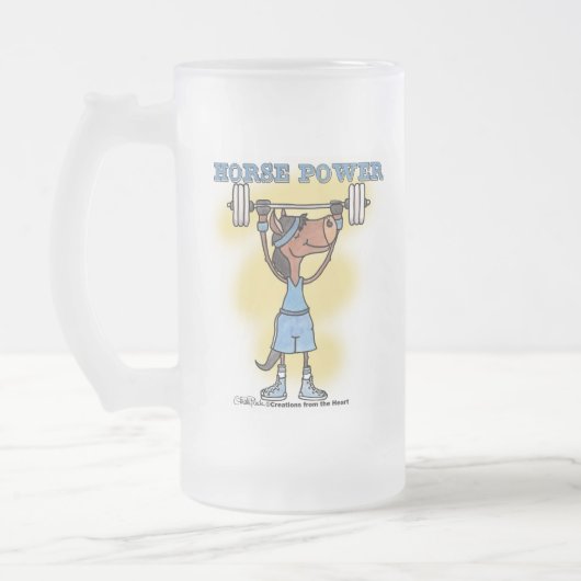 Horse Power Matglas Bierpul (Links)