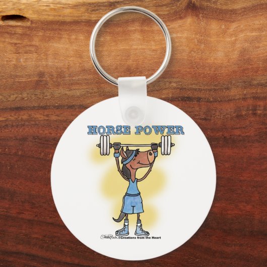 Horse Power Sleutelhanger (Voorkant)