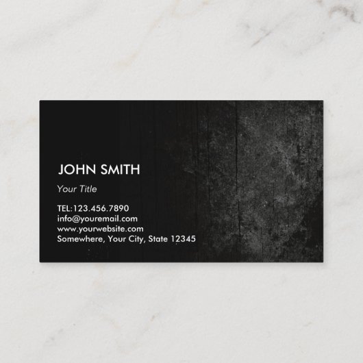 Horse Professional Visitekaartje (Achterkant)