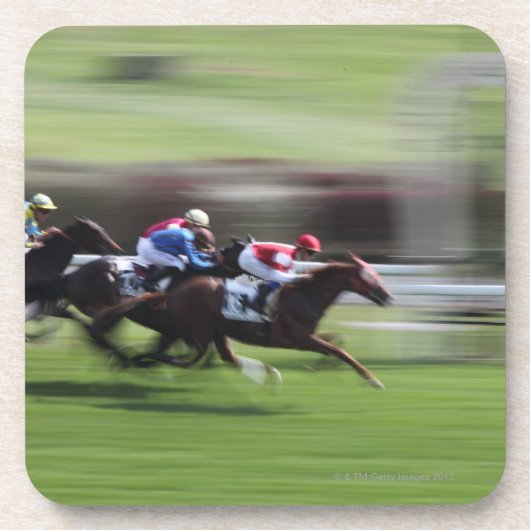 Horse Race Bier Onderzetter (Voorkant)