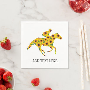 Horse Race Black Eyed Susan Flowers Servet