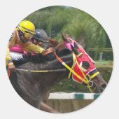 Horse Race Finish Sticker (Voorkant)