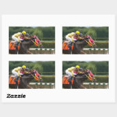 Horse Race Finish Sticker (Vel)