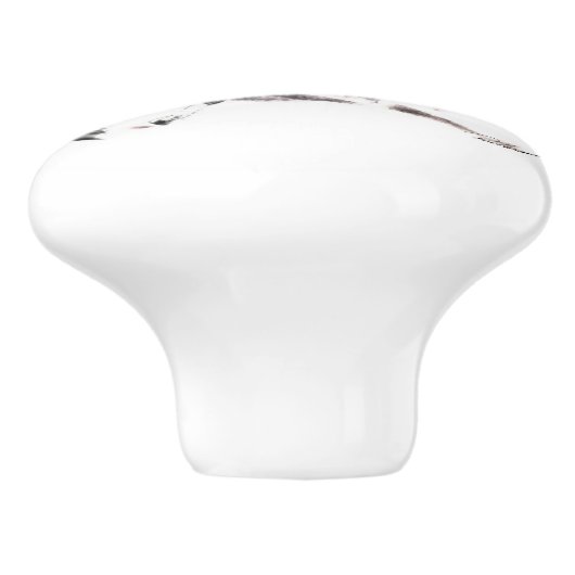 Horse Race Keramische Knop (Zijkant)