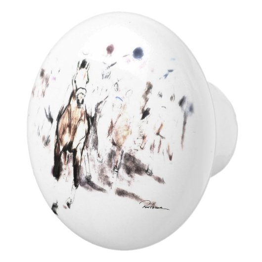 Horse Race Keramische Knop (Rechts)