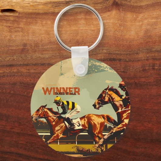 Horse Race Sleutelhanger (Voorkant)