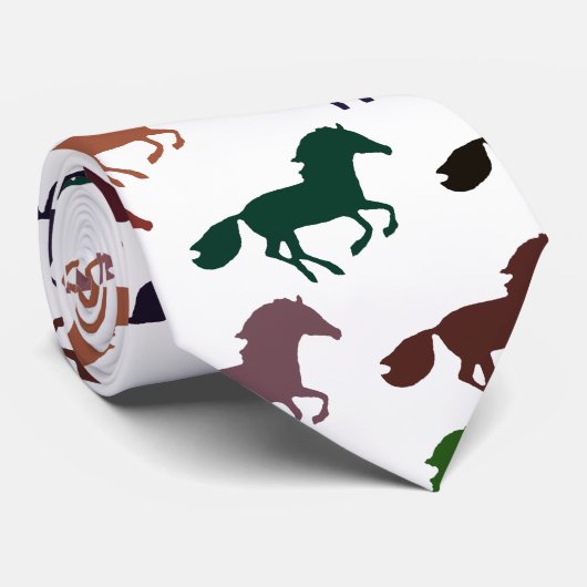 Horse Race Stropdas (Opgerold)