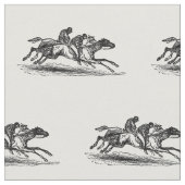 Horse Race Toile Stof (Close Up)