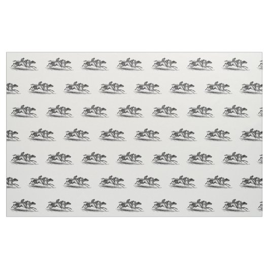 Horse Race Toile Stof (Fat Quarter)