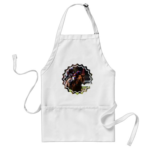 Horse Racing Apron Standaard Schort (Voorkant)