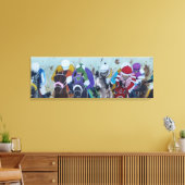Horse Racing Canvas Afdruk (Insitu (Woonkamer))