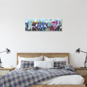 Horse Racing Canvas Afdruk (Insitu (Slaapkamer))