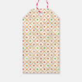 Horse Racing Derby Day Party Kleurrijk Dank je Cadeaulabel (Achterkant)