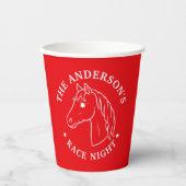 Horse Racing Derby Day Race Night Party Papieren Bekers (Voorkant)
