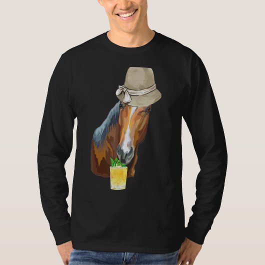 Horse Racing Derby Party T-shirt (Voorkant)