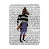 Horse Racing Jockey 2 Magneet (Verticaal)