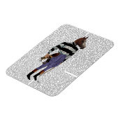 Horse Racing Jockey 2 Magneet (Linkerzijde)