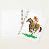 Horse Racing Jockey Galloping Planner (Display)