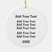 Horse Racing Keramisch Ornament (Achterkant)