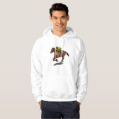 Horse Racing Mannen Hoodie (Voorkant volledig)