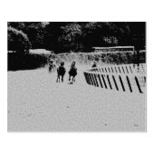 Horse Racing Muddy Track Grunge Rubberstempel (Afrduk)