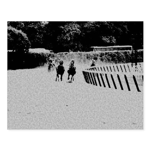 Horse Racing Muddy Track Grunge Rubberstempel (Afrduk)
