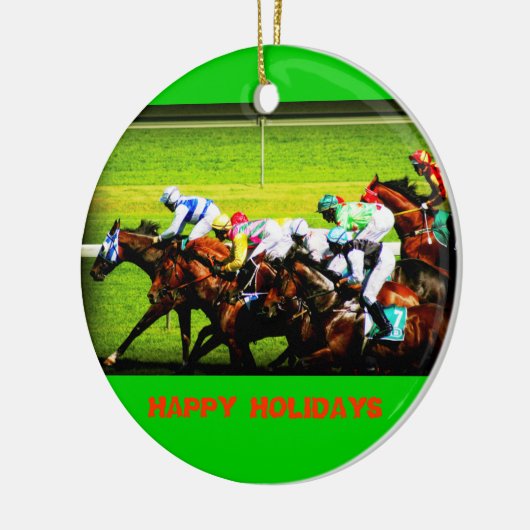 HORSE RACING ORNAMENT (Links)